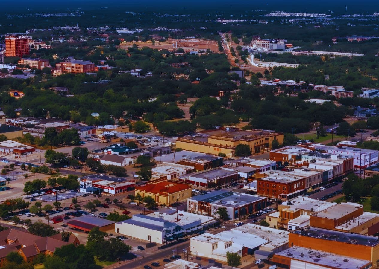Downtown View, Denton, TX
