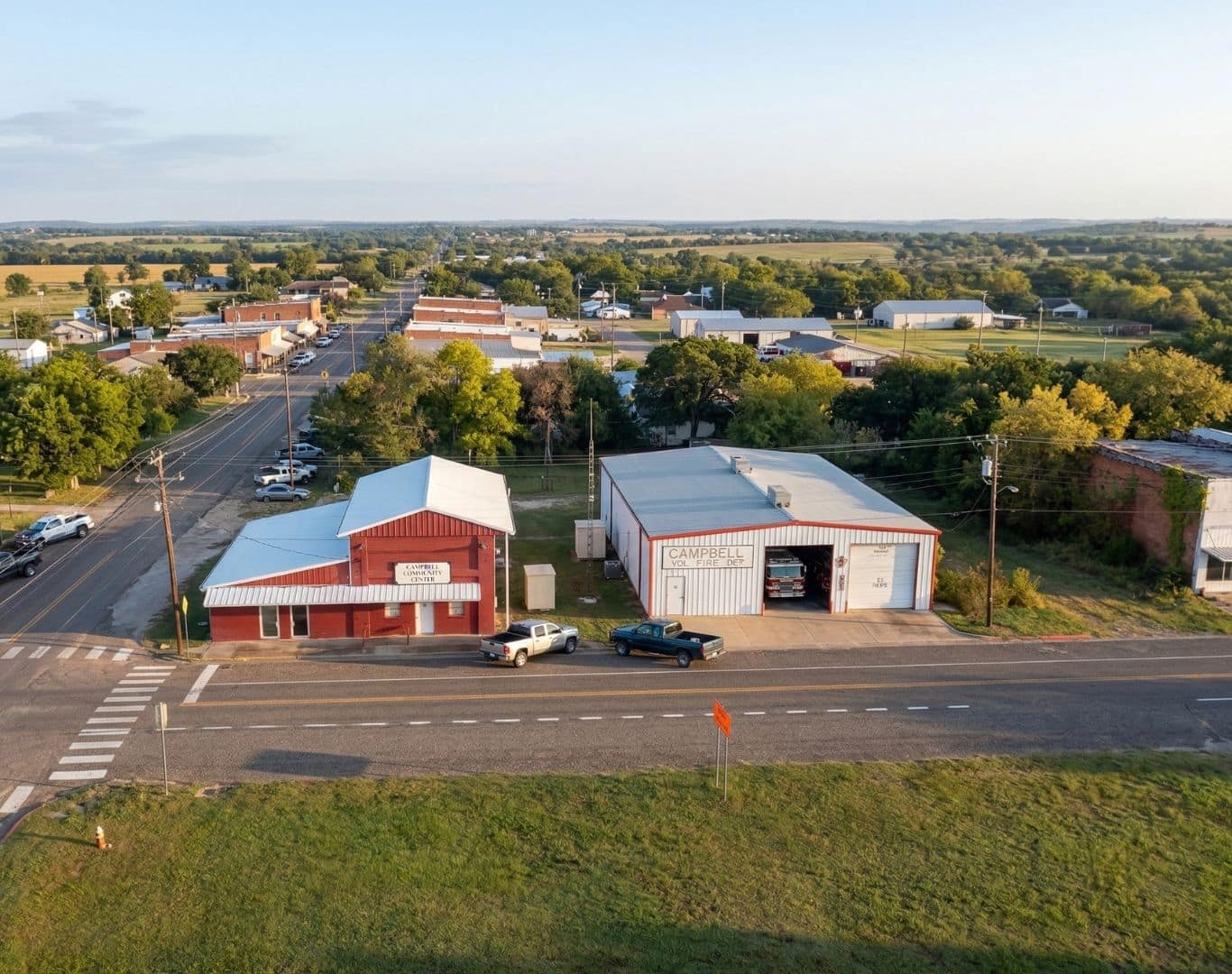 Main Street, Campbell, TX