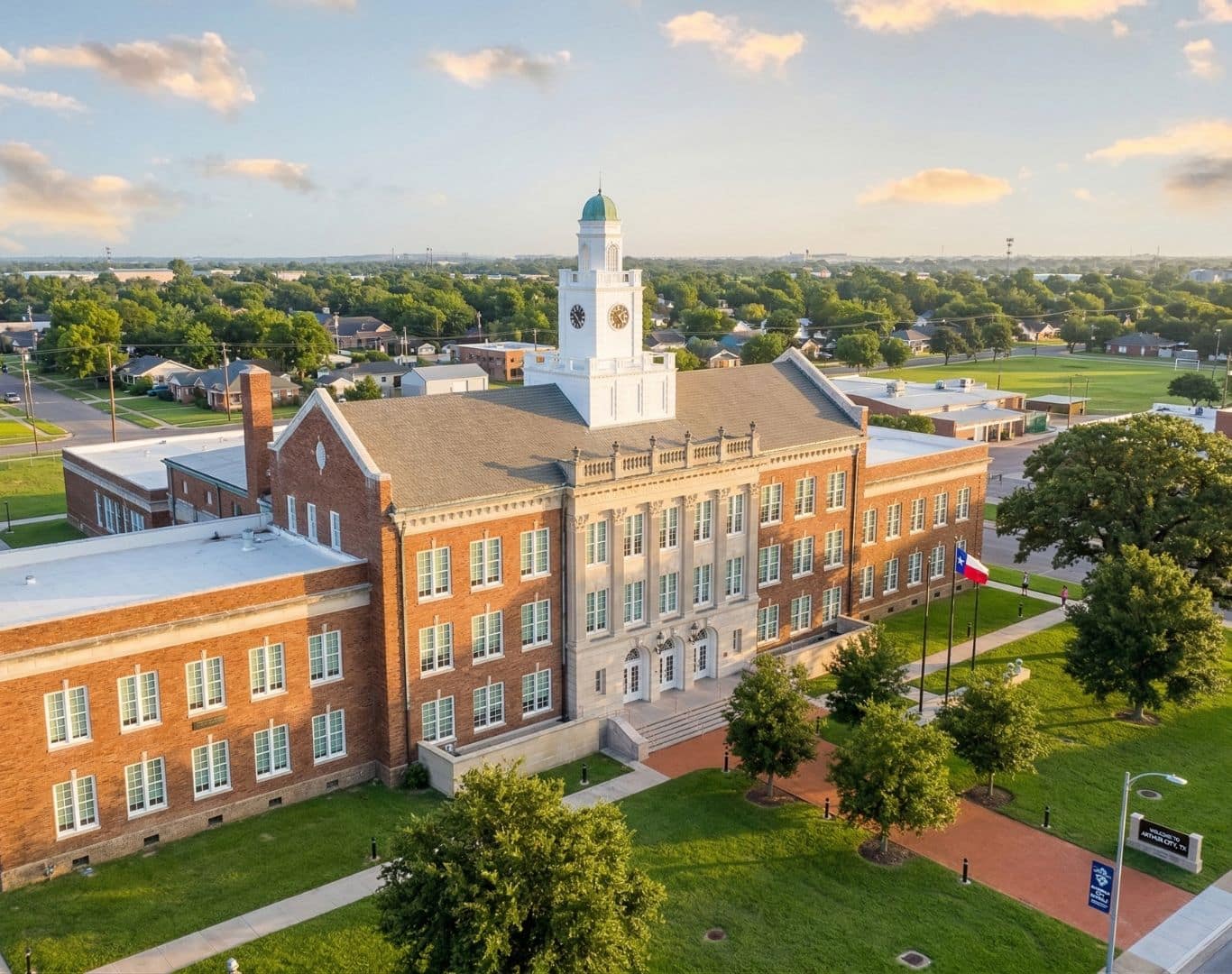 Woodrow Wilson High School, Arthur City, TX